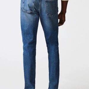 Billy Reid Men's Slim Blue Jeans